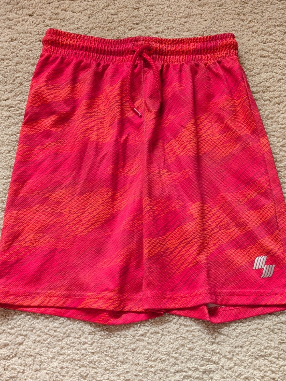 Kids Athletic Shorts with Drawstring